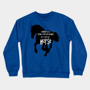 Stable Horse Crewneck Sweatshirt
